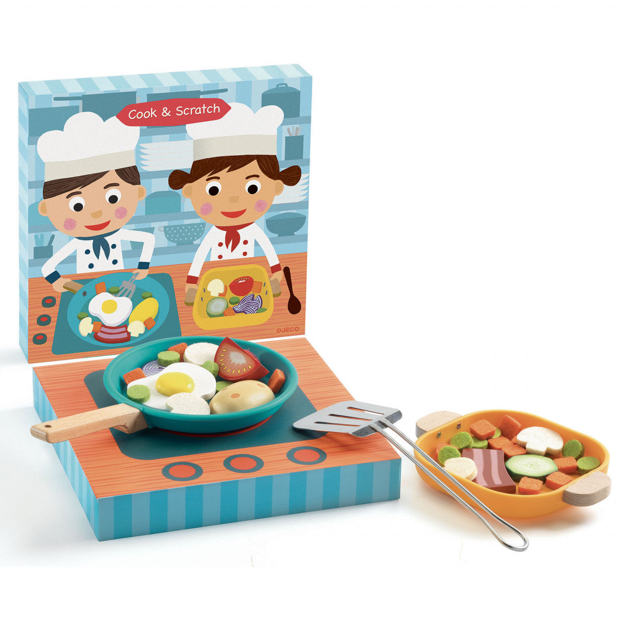 Joc de rol bucătărie "Cook and scratch"  – Djeco