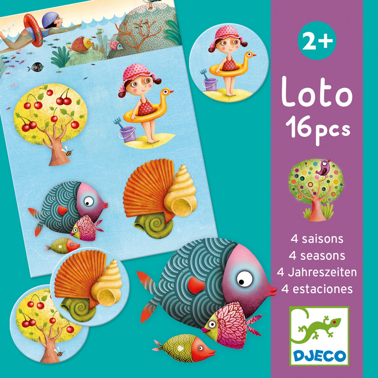Joc loto cu anotimpuri - Djeco