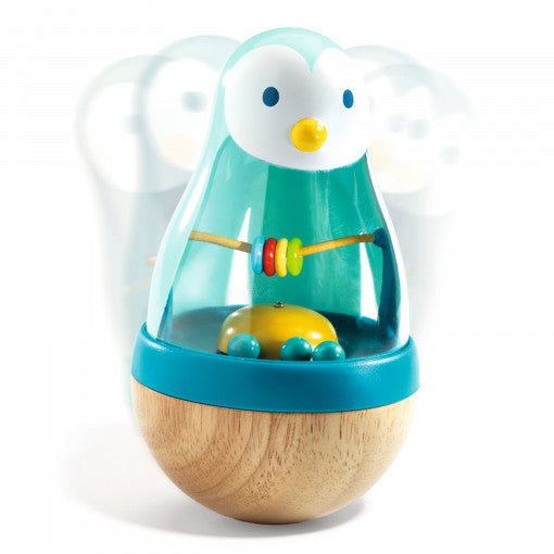 Jucărie roly-poly Pinguin  – Djeco