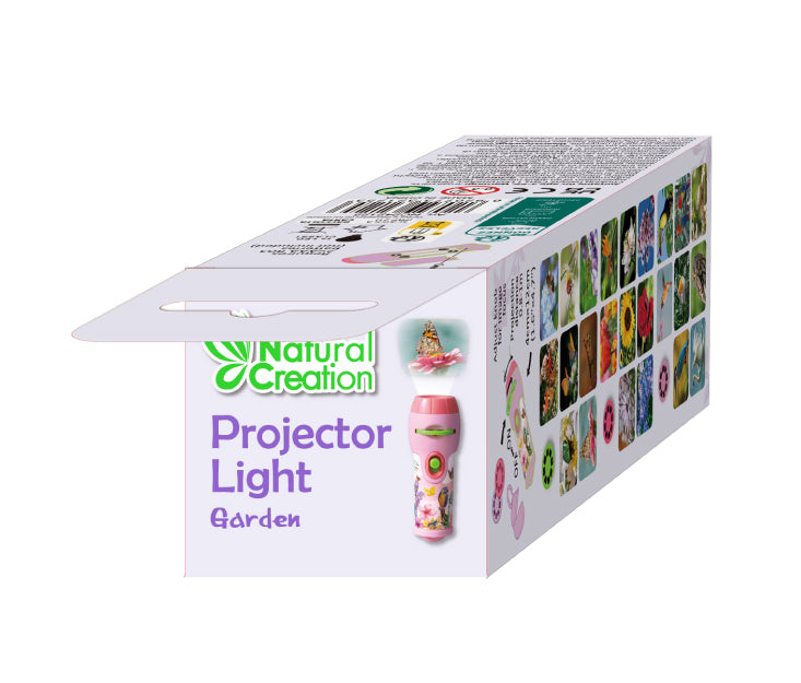 Mini proiector cu 3 discuri și 24 de imagini realiste - Grădina – Avenir