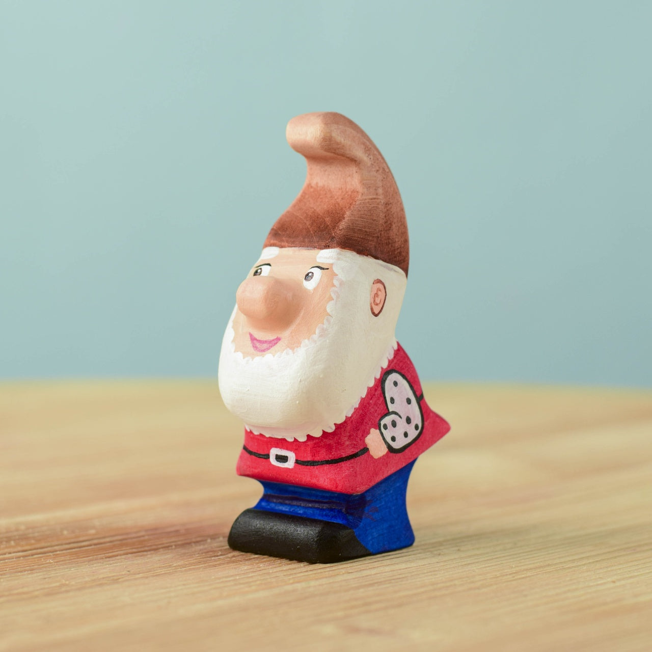 Figurină din lemn Piticul Whittle, 8 cm – BumbuToys