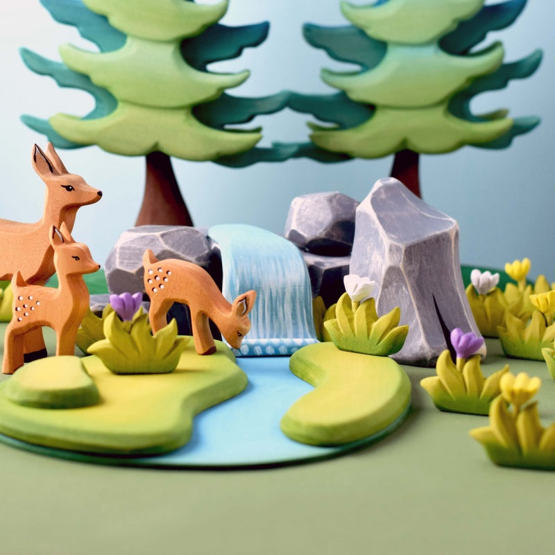 Set Rau de Munte, Cascada, Pietre de Rau – BumbuToys