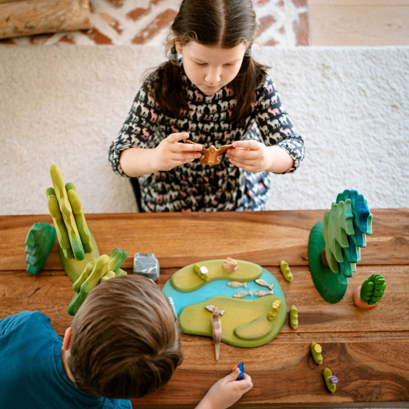 Set Rau de Munte, Cascada, Pietre de Rau – BumbuToys